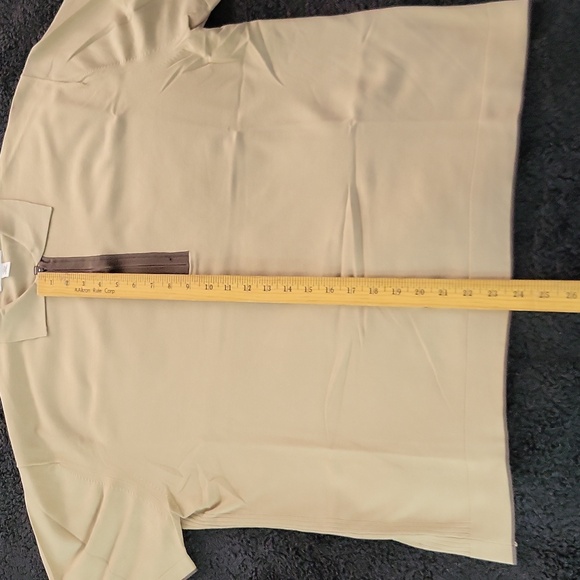 Calvin Klien Silk Blend Polo Mens Xl NWOT - Picture 8 of 9